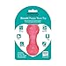Rosewood Juguete de Cachorro Duro con Forma de mancuerna, dispensador de Regalo para Perros pequeños y Cachorros Hechos de Material Resistente, Aroma a Menta, Rosa