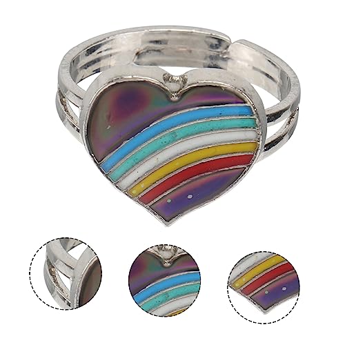 BESPORTBLE 1 Pieza Anillo para Mujeres Anillo de Color de Joyería Chic para Dedo Accesorio - imagen 6