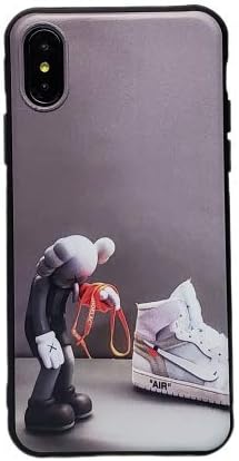 OW Laces Street Fashion Design, Flexible Durable Full-Protective Back Case Cover for iPhone (iPhone 6/7/8)