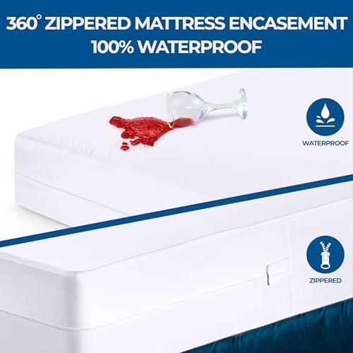 Utopia Bedding UB1861 Premium Waterproof Zippered Mattress Encasement  thumb #2