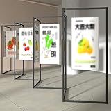 Conception modulable : Profitez de la flexibilité de notre présentoir pliable et mobile, dont les éléments peuvent être assemblés pour des expositions de plus grande envergure. Combinez plusieurs unités pour créer une vitrine complète répondant à vos besoins spécifiques, un atout précieux pour tout agencement d’exposition d’art ou de rayonnages.