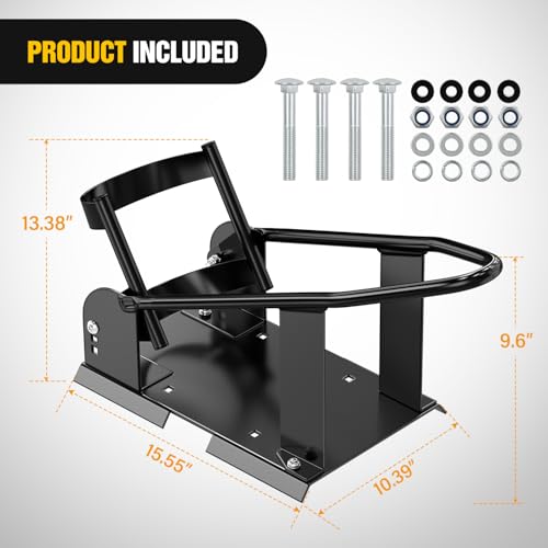 Image of Nilight Motorcycle Wheel Chock for 15 inch-21 inch Wheels 1800 lbs Capacity