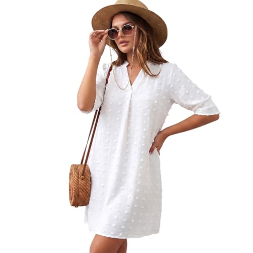 White Summer Dresses for Women (Also Black)