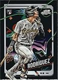 2024 TOPPS CHROME COSMIC #198 ENDY RODRIGUEZ RC PIRATES BASEBALL OFFICIAL TRADING CARD OF MLB