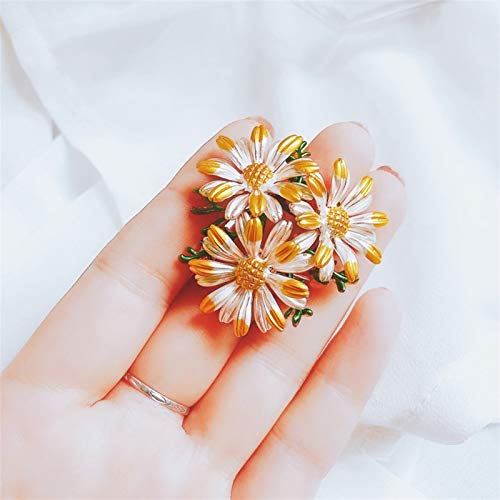 Broche écharpe fleurie clip de fixation pour foulards de dame - 6