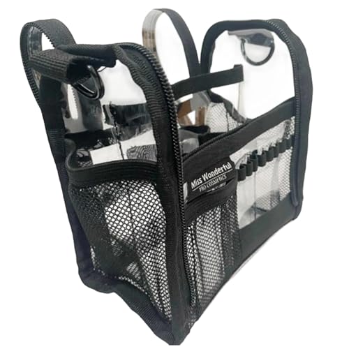 Cosmétique en PVC visible idéal pour votre sac à main et vos déplacements quotidiens