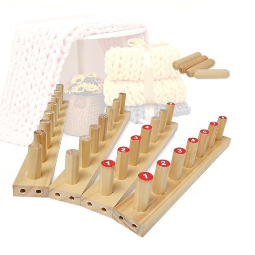 60" Detachable Wooden Blanket Loom
