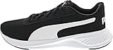 PUMA Unisex Night Runner V2 Straßen-Laufschuh, Schwarz Weiß, 39 EU