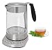 Produktbild ProfiCook® Glas-Wasserkocher | 1,7 Liter | Glas-/Edelstahlgehäuse | 70° C bis 100° C | 3000 Watt max. | gummierter Griff | Edelstahlteefilter | Warmhaltefunktion | PC-WK 1020 G