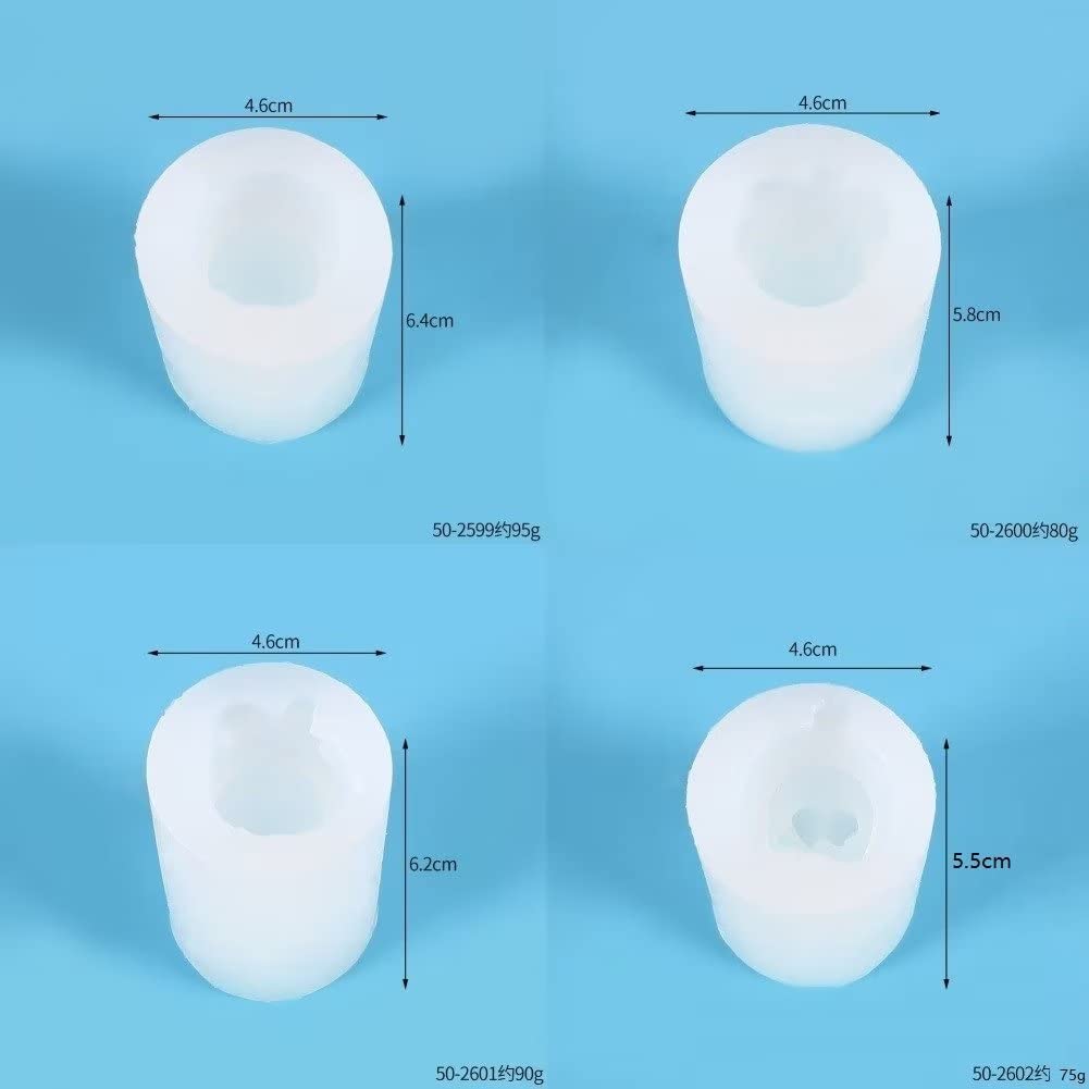 Molde Silicona Para Velas: MOLDE SILICONA CONEJO SOBRE HUEVO BM3693 (CNA