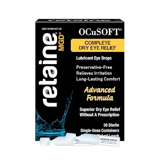 Ocusoft Retaine MGD Ophthalmic Emulsion, Milky White Solution, 30 count Single Use Containers, 0.01 Fluid Ounce