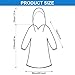 ODSPTER Regenponcho - Regencape Einmal für Damen und Herren 6 Stück Regen Ponchos - Einweg Regenponcho mit Kapuze Für Festival Wandern, Camping, Konzerte Festival