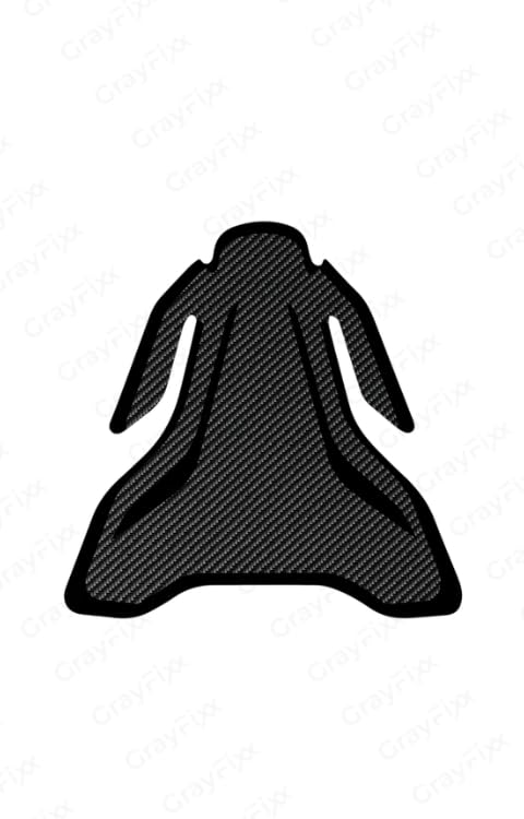 Grayfixx Tank Pad Compatible with Dominar 250/400 | Premium 3D Gel Tank Pad, Sleek and Durable, Waterproof, Size 5.0 Inches, Pack of 1-image-7