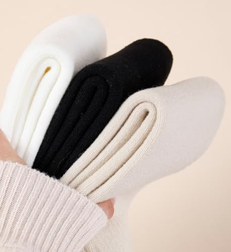 Image of KANAV Women's Warm Winter Thermal Socks - Thick, Soft, Cute & Comfy Slouch Socks