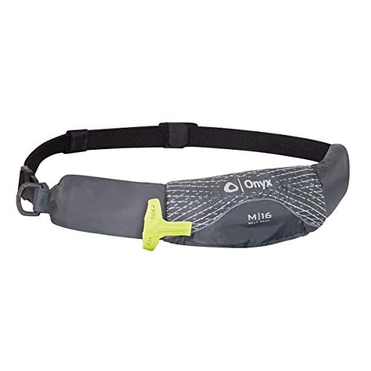 Onyx Unisex Belt Pack Manual Inflatable Life Jacket (PFD)