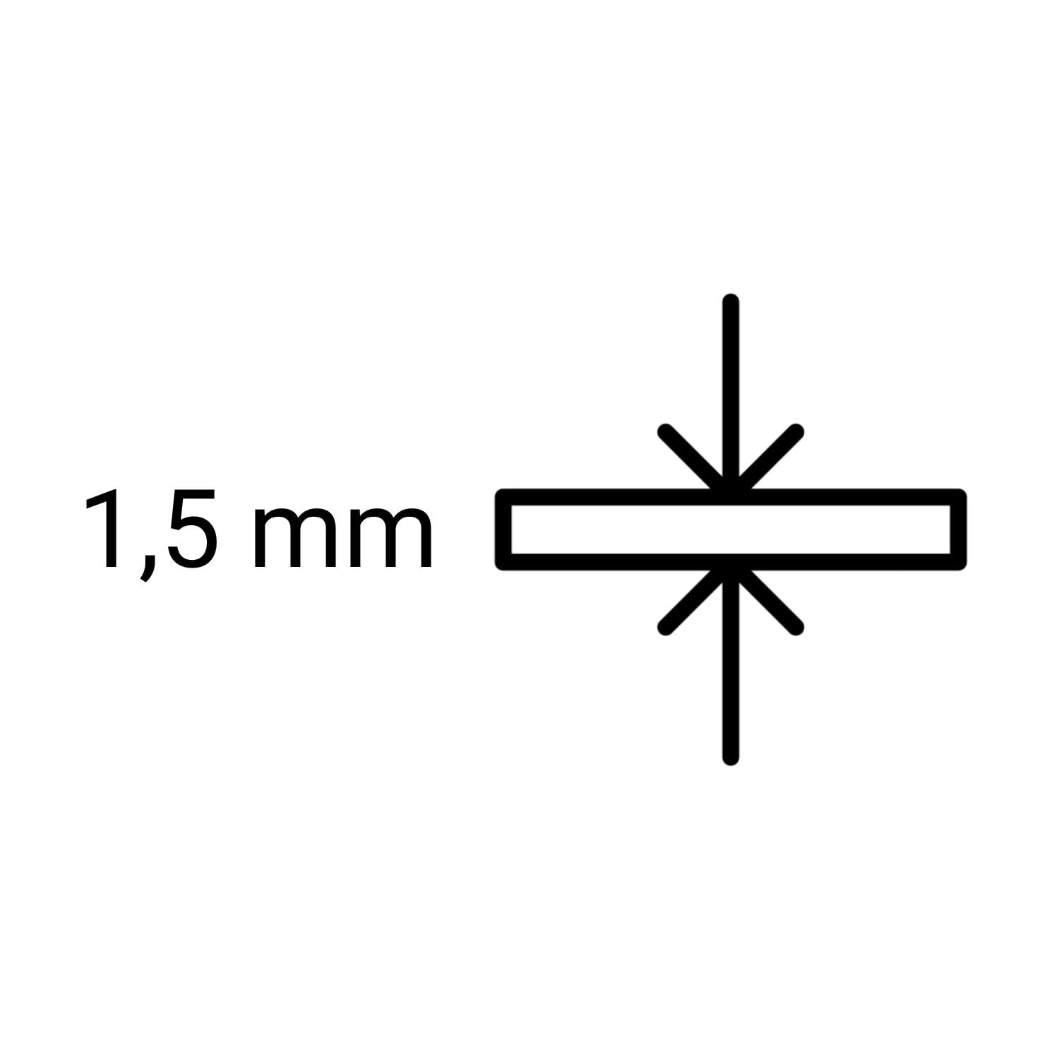 25 A4 Carton Gris 1,5mm d'épaisseur - format 21x29,7cm - Pour reliure A4 de 925 g/m2 - Carton pressé, recyclé, rigide compact - Cartonnette scrapbooking