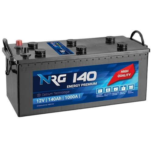 NRG Premium LKW Batterie 140Ah - 1000A/EN Starterbatterie