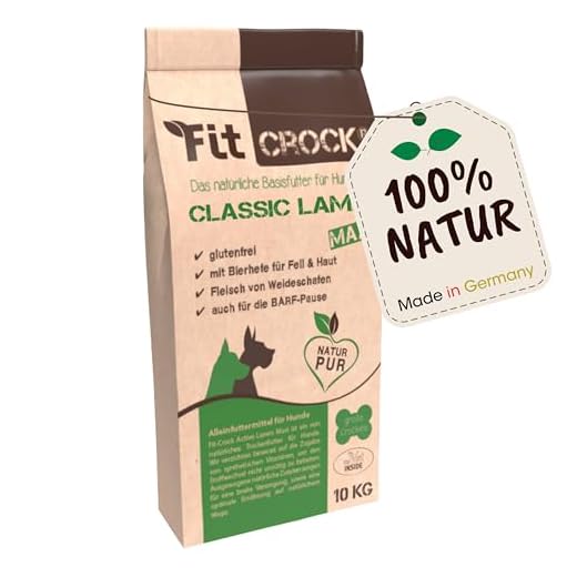 cdVet Fit-Crock Hundefutter Classic Lamm Maxi