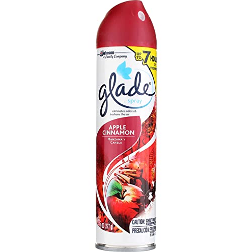 Glade Air Freshener Aerosol Spray - Apple Cinnamon - 8 oz - 2 pk