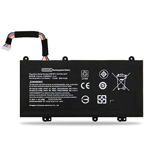 SG03XL Battery for HP Envy M7 17-U000 17t-U000 17t-U100 M7-U000 Series:M7-U109DX M7-U009DX 17-U011NR 17-U163CL 17-U177CL 849048-421 849049-421 HSTNN-LB7F LB7E 849314-850 849315-850 SGO3XL - 11.55V