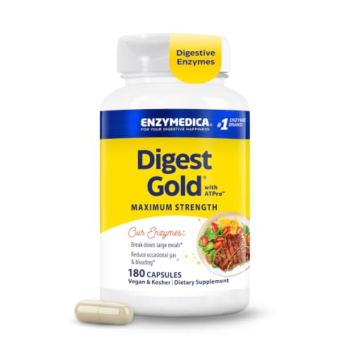 Image of Enzymedica Digest Gold, Maximum Strength, ATPro Energy Support - 180 Caps