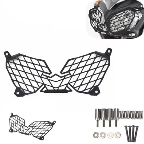 Protection de grille phare moto pour éviter les bris de glace - 2