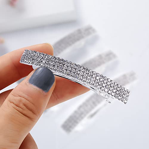 Pinzas de pelo con cristales brillantes 2 piezas miniatura 2