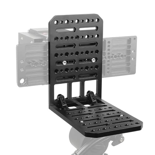 Plataforma de montaje de extensión de placa de queso en forma de L para monitor, cámara, base de jaula de cámara, accesorios de videocámara, plataforma de montaje de cámara - imagen 7