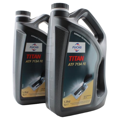 Fuchs 10 Liter TITAN ATF 7134 FE Automatic Transmission Fluid (2 x 5L)