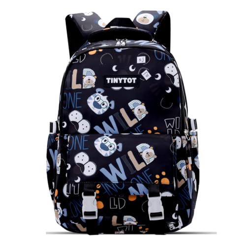 Image of Tinytot 30 Litre Japanese Korean Style School Bag Water-Resistant Laptop & Travel Backpack - Unisex Large 18 Inches Multipurpose Student Backpack for Boys & Girls, Men & Women