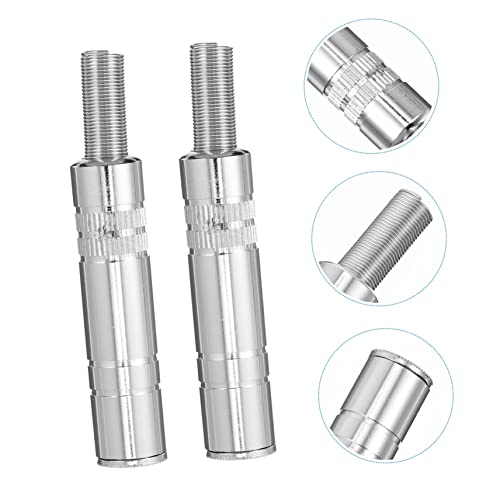 Conector hembra de audio 1/4 pulgada para cable de auriculares miniatura 4