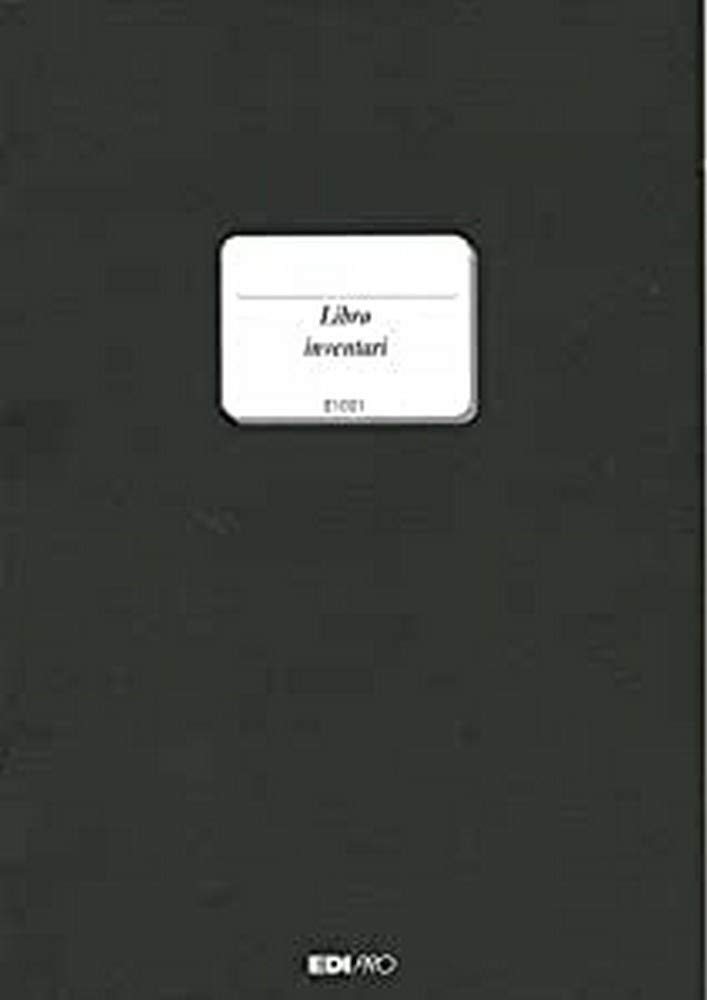 Edipro E1021 Inventory Book 30 Numerated Pages F.to 31 x 24.5