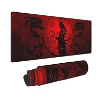 Japanese Samurai Cool Anime Black Mouse Pad 31.5x11.8 In Desk La 103a9a78 E120 4782 Bd4a 8f1cb60ff132.063375d19a7c08012dfb09d1006596a3
