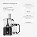 Klarstein Verosteel Küchenmaschine mit Mixer – 1200 W Multifunktions-Küchenmaschine, 2-Liter-Schüssel, 1,75-Liter-Mixer, 10 Geschwindigkeiten, 6 Programme, Entsafter & Fleischwolf