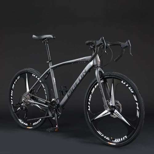 Youluck新登場クロスバイク 自転車 マウンテンバイク 24/27/30段変速 Vブレーキ 700C 高炭素鋼 前後ディスクブレーキ85%組み立て完了 超高炭素鋼フレーム MTB自転車 超軽量 マウンテンバイク 通勤 通学 中学生 高校生 学生 大人
