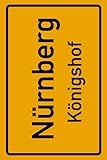  Nürnberg Königshof: Deine Stadt, deine Region, deine Heimat!  Notizbuch DIN A5 karierte 120 Seiten Geschenk