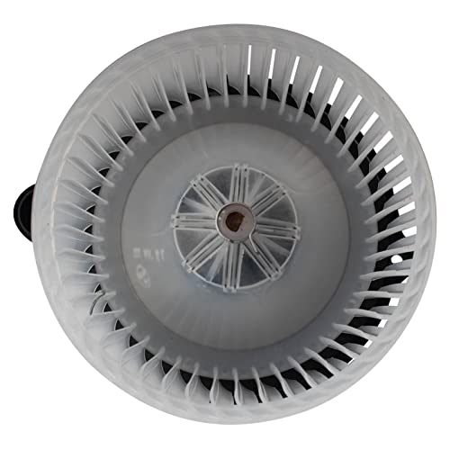 Image of TRQ Front Heater Blower Motor with Fan Compatible with 2007-2023 Genesis Hyundai Kia Tesla
