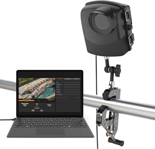 Image of Brinno BCC2000 Plus Construction Camera Bundle - Includes: Full HD TLC2000 Time Lapse Camera, 32-ft Extender for Laptop /Tablet, Clamp Mount & Waterproof Case - 1 Year Battery
