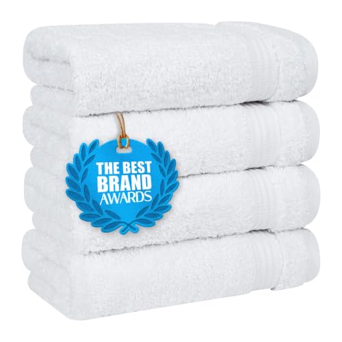 Cotton Paradise, Handtuch-Set, 100% türkische Baumwolle, Luxus-Hotel-Spa-Qualität, weich, saugfähig, schnell trocknend, dick, 600 g/m²… – Ansicht 1
