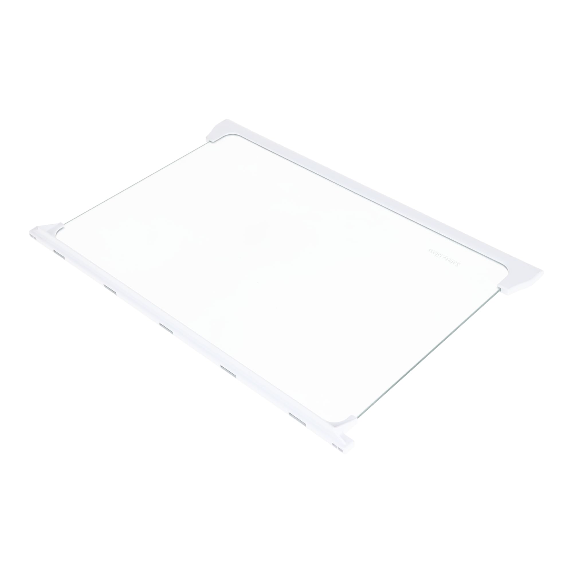 sparefixd Ripiano in vetro e bordi bianchi 451 x 302 mm per adattarsi a frigoriferi e freez Beko