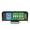 Enttec Din Pixie 73539 2-Universe DMX LED Pixel Controller, Black