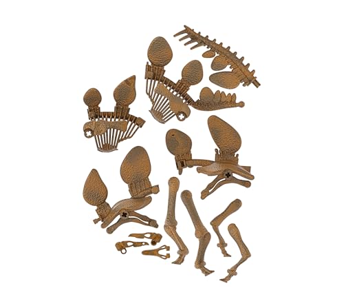 Clementoni | Coffret Stégosaure 7 Ans + | Laboratoire Archéo Ludic | Creuse Le Bloc de Terre | Fossile Os Emboitables | Manuel Illustré, Carte et Outils | Fabriqué en Italie | Cadeau pour