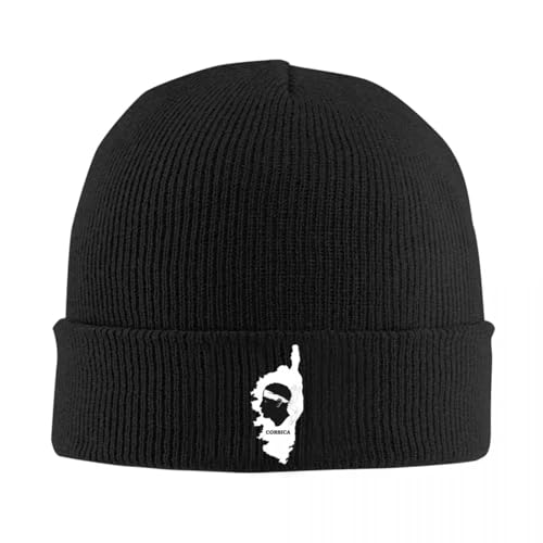 Tuque Bonnet tricoté personnalisé avec fierté Corse française
