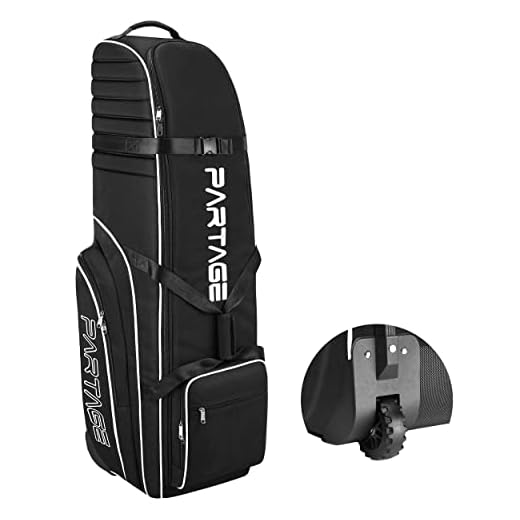 Partage Golf Travel Bag with Wheels
