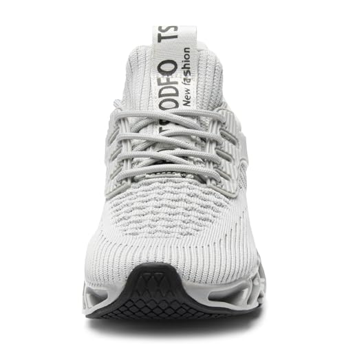 Image of SKDOIUL Men Sport Running Shoes Mesh Breathable Trail Runners Fashion Sneakers
