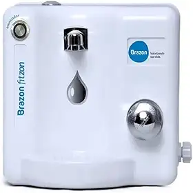 Purificador Água Natural Alcalina Ionizada PH 9,5 c/Ozônio Fitzon - Brazon (Branco, 110v)