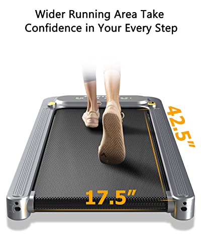 Image of Portable Under Desk Treadmill,2.5HP 300LBS Weight Capacity,Walking Jogging for Home Office