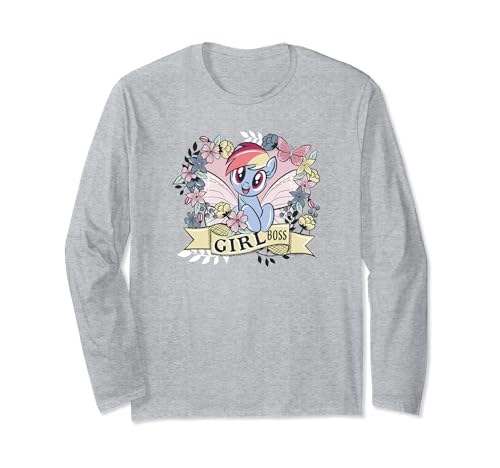 T-shirt manches longues Rainbow Dash My Little Pony pour petite fille