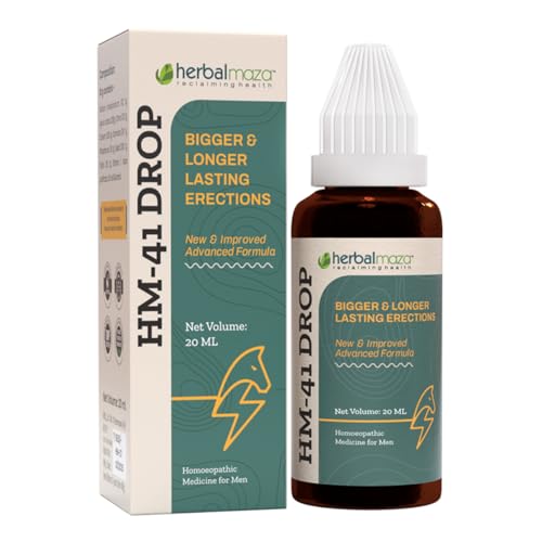 Image of Herbal Male HM-41 Performance Support Drops - Natural Supplement for Vitality, Stamina & Energy