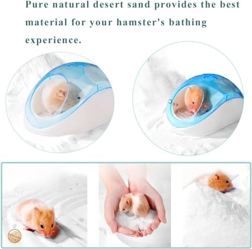 Sable de bain pour hamster absorbant anti-odeur 7kg